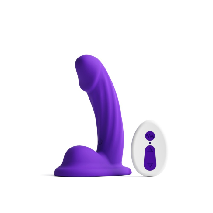 COLOURS CURVE VIBRATING 5 INCH DILDO PURPLE – main product view COLOURS CURVE VIBRATING 5 INCH DILDO PURPLE – main product view