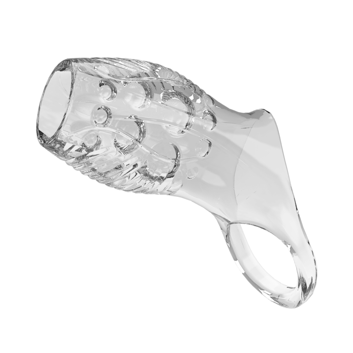Pretty Love Geraldine Textured Penis Sleeve – primary product view Pretty Love Geraldine Textured Penis Sleeve – primary product view