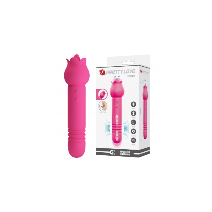 Pretty Love Chaley Dual-End Vibrator – primary product view Pretty Love Chaley Dual-End Vibrator – primary product view