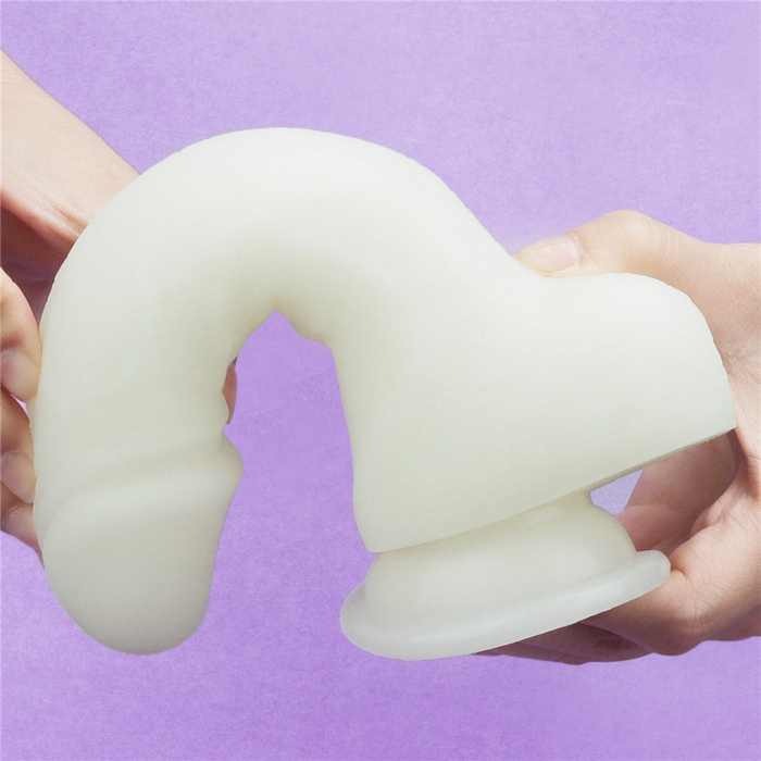 Lovetoy Lumino Play Silicone Dildo 7.5 inch – main product view