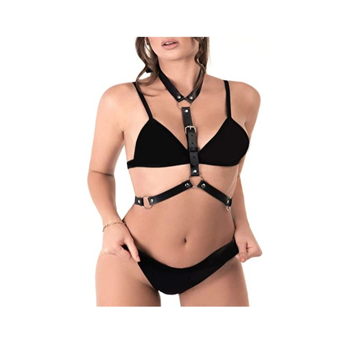 Basic Harness System Ecological Leather Black OS Basic Harness System Ecological Leather Black OS