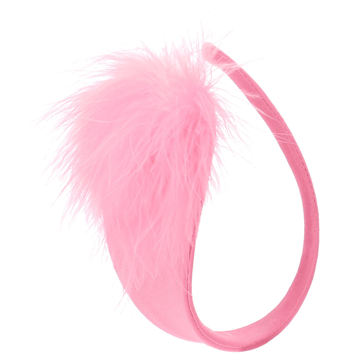 Strapless Puff Bikini, Pink, S-L Strapless Puff Bikini, Pink, S-L