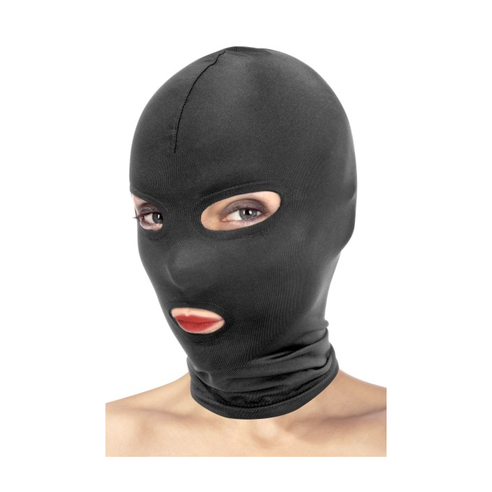 open eyes and mouth mask - black open eyes and mouth mask - black