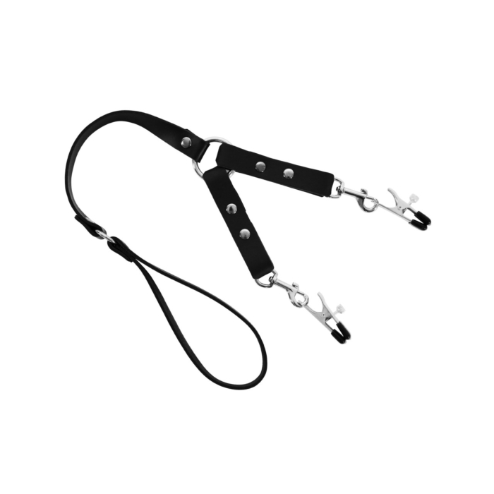 Nipple Clamps with Leash - XX-DREAMSTOYS Nipple Clamps with Leash - XX-DREAMSTOYS