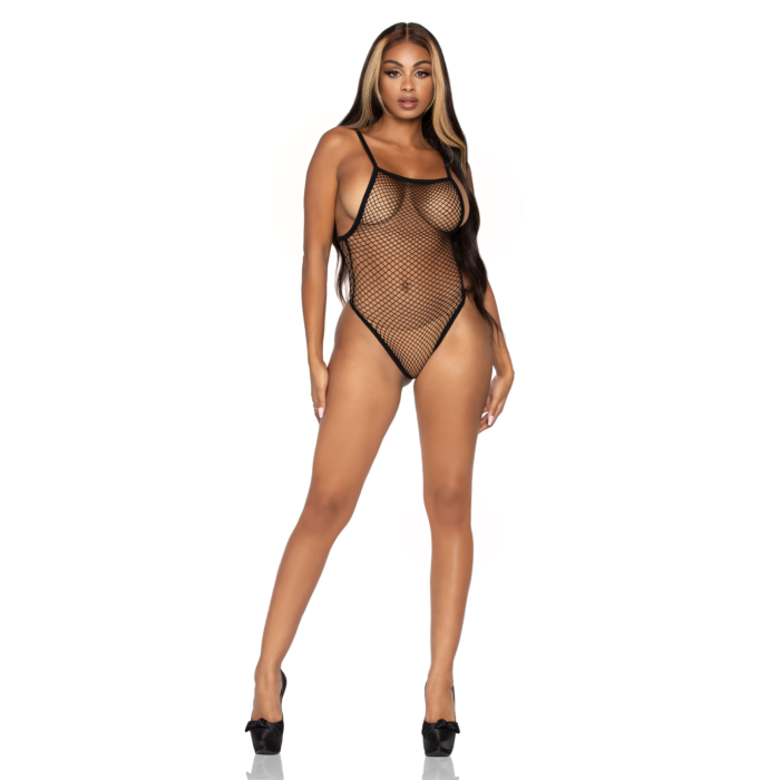 Fishnet side boob teddy Fishnet side boob teddy