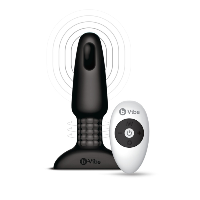 b-Vibe Rimming Plug Black Os b-Vibe Rimming Plug Black Os