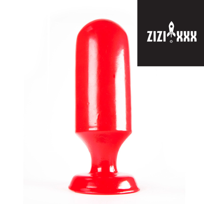 ZiZi Maxima Classic Butt Plug 16 cm - Red - Smooth Surface - Waterproof ZiZi Maxima Classic Butt Plug 16 cm - Red - Smooth Surface - Waterproof