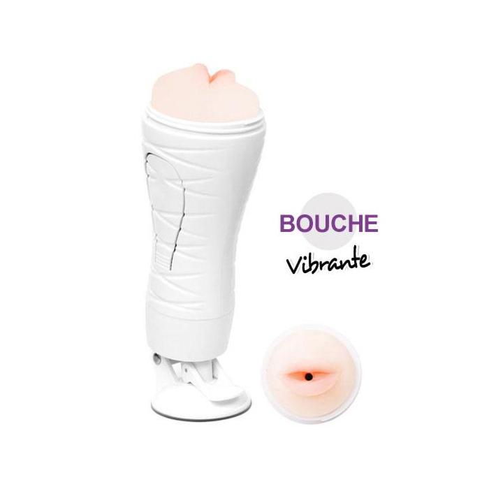 Crazy Bull - Flora Mouth White Vibrating Crazy Bull - Flora Mouth White Vibrating