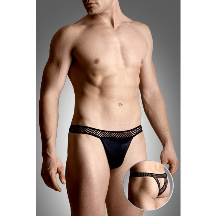 Mens thongs 4486 - black S/M Mens thongs 4486 - black S/M