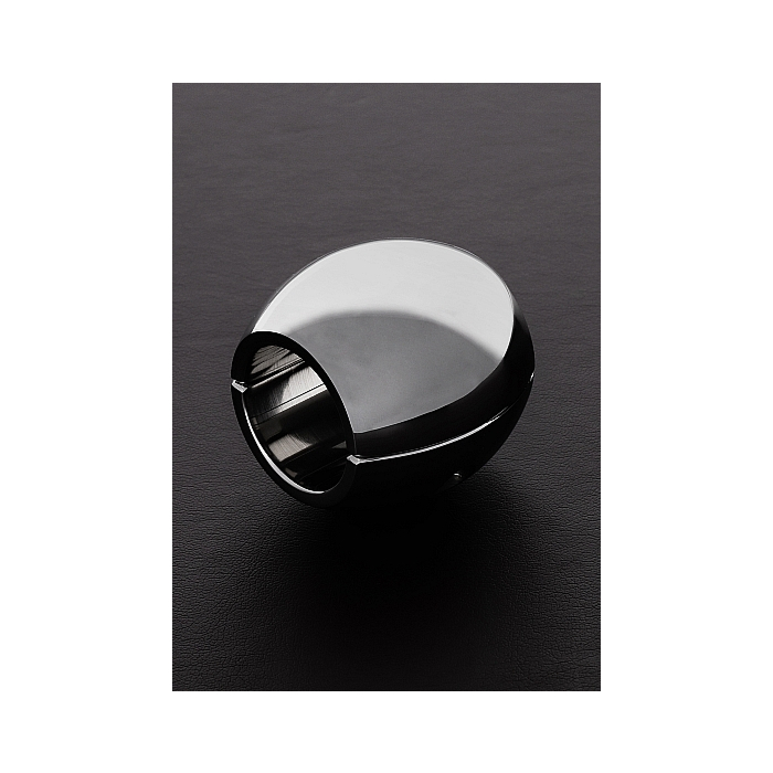 Oval Stainless Steel Ball Stretcher (35x70mm) - Triune - Cock Rings Oval Stainless Steel Ball Stretcher (35x70mm) - Triune - Cock Rings