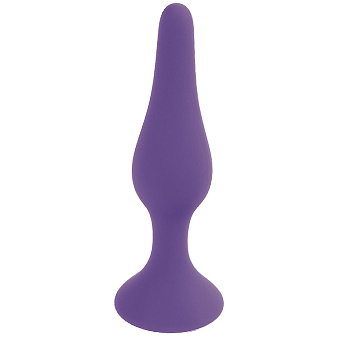 Boss Silicone Butt Plug (Purple) - Extra Large - Smooth Boss Silicone Butt Plug (Purple) - Extra Large - Smooth