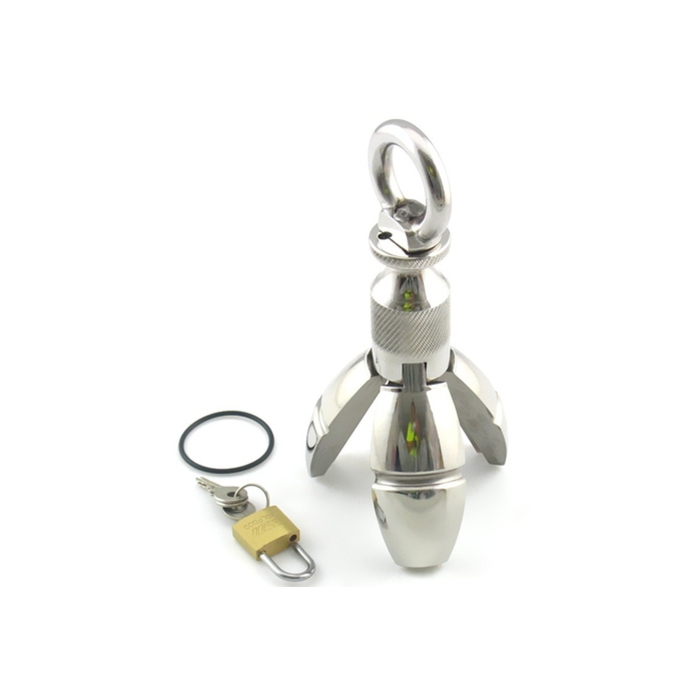 Anal chastity plug Ass Lock 11 x 6 cm Anal chastity plug Ass Lock 11 x 6 cm