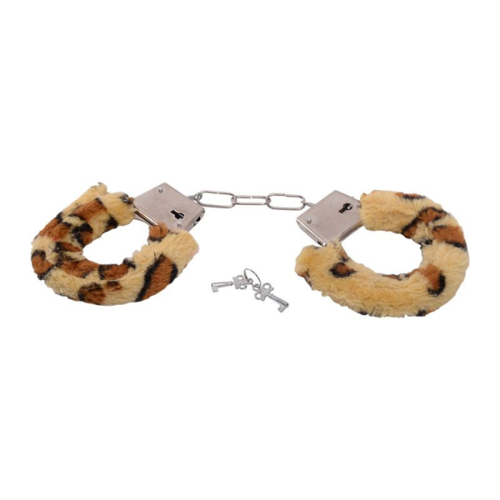 Bestseller Handcuffs with Leo Fur - Toyz4Lovers Bestseller Handcuffs with Leo Fur - Toyz4Lovers