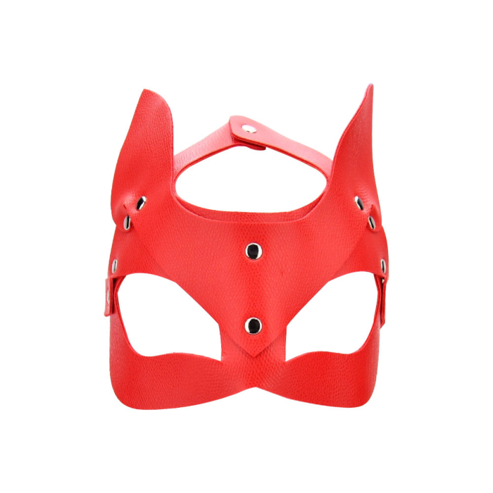 Bound to Play Kitty Cat Face Mask Red Bound to Play Kitty Cat Face Mask Red