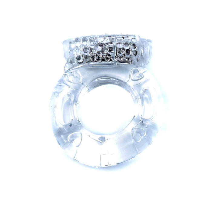 Vibrating Cock Ring Kinksters - Clear