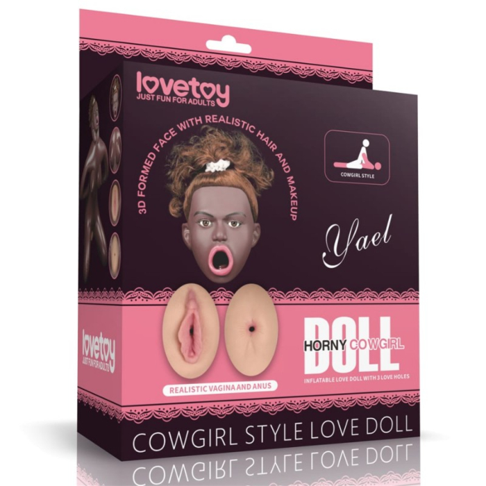 Cowgirl Style Love Doll (Brown) - Lovetoy Cowgirl Style Love Doll (Brown) - Lovetoy