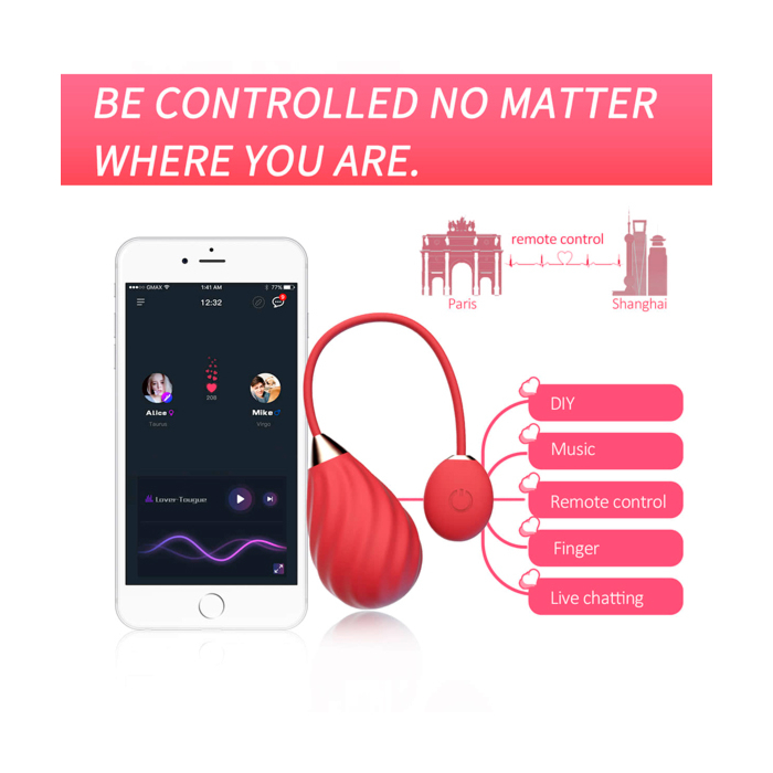 Magic Motion - Magic Sundae App Controlled Love Egg
Magic Motion - Magic Sundae App Controlled Love Egg