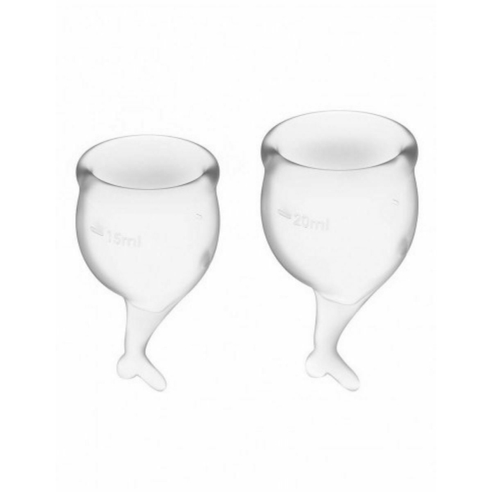 Feel Secure - Menstrual Cup - Transparent Feel Secure - Menstrual Cup - Transparent