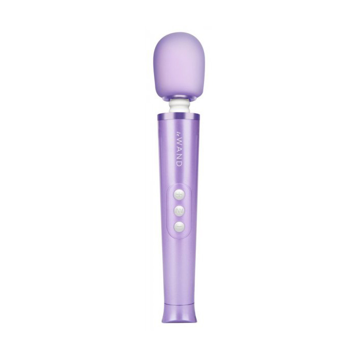LE WAND - PETITE RECHARGEABLE VIBRATING MASSAGER VIOLET LE WAND - PETITE RECHARGEABLE VIBRATING MASSAGER VIOLET