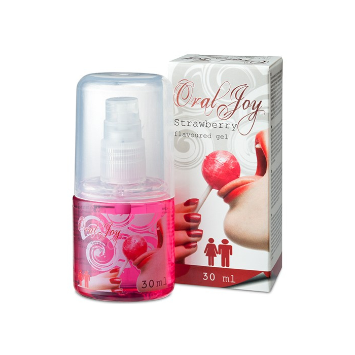 Oral Joy Strawberry Flavoured Gel for Oral Sex 30ml Oral Joy Strawberry Flavoured Gel for Oral Sex 30ml