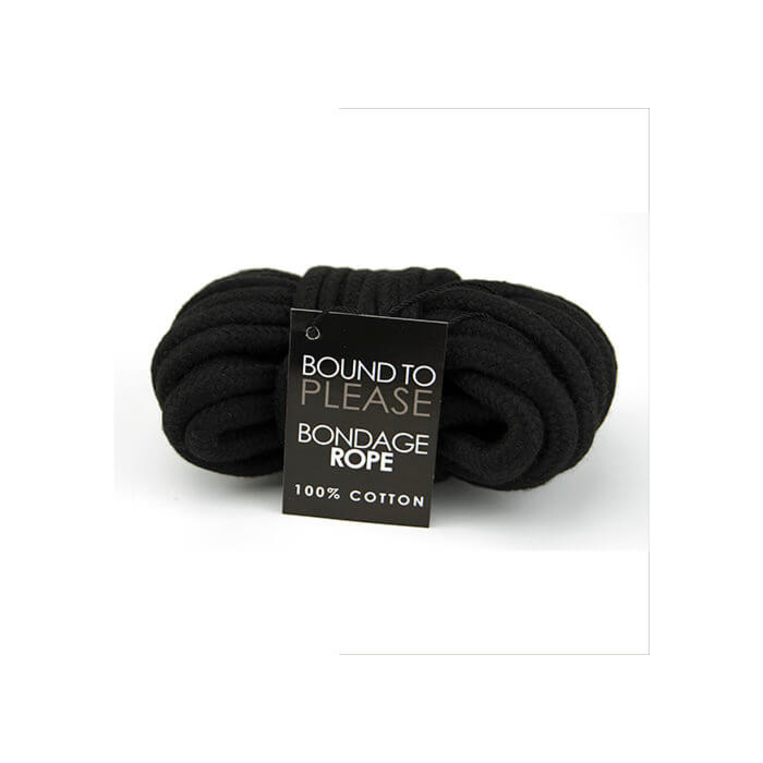 Bound to Please Bondage Rope Black
Bound to Please Bondage Rope Black