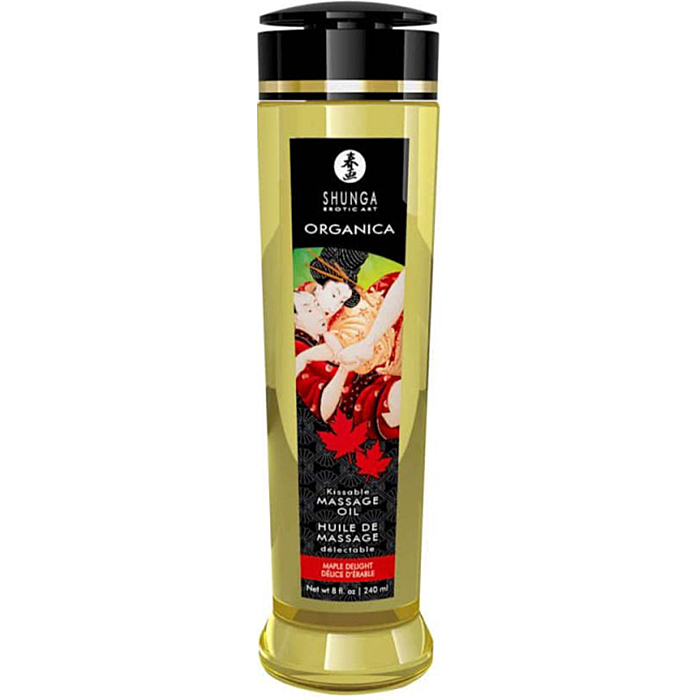 Shunga Erotic Massage Sexual Gel 240 ml - Maple Delight Organic Sensual Oil Shunga Erotic Massage Sexual Gel 240 ml - Maple Delight Organic Sensual Oil