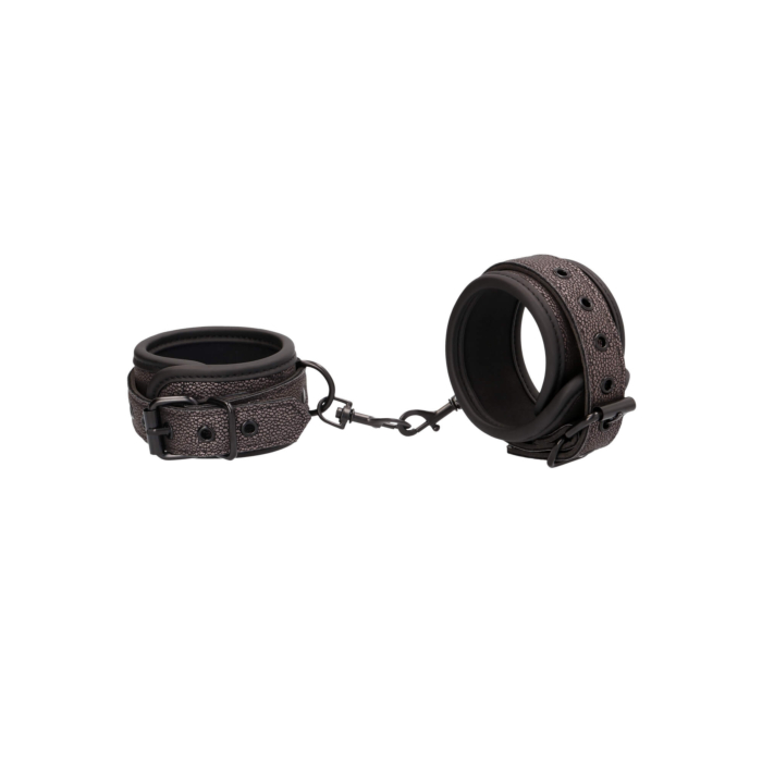 Ouch - Elegant Wrist Cuffs - Titanium Grey Ouch - Elegant Wrist Cuffs - Titanium Grey