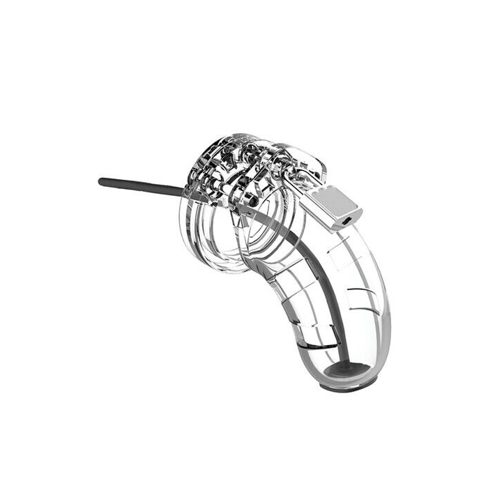 Model 15 - Chastity - 3.5" - Cage with Silicone Urethal Sounding
Model 15 - Chastity - 3.5" - Cage with Silicone Urethal Sounding