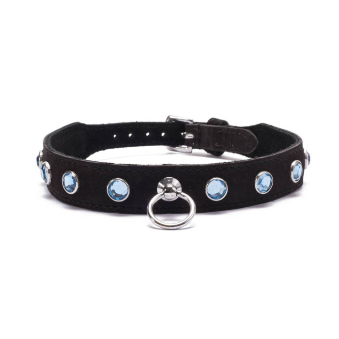 Crystal collar - Light Blue Crystal collar - Light Blue