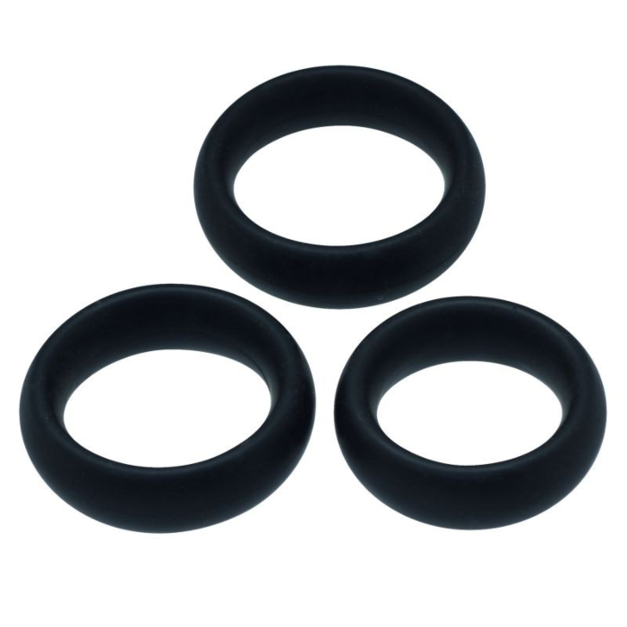 Timeless Silicone Cock Rings (3 pcs, Black) - Toyz4Lovers
Timeless Silicone Cock Rings (3 pcs, Black) - Toyz4Lovers