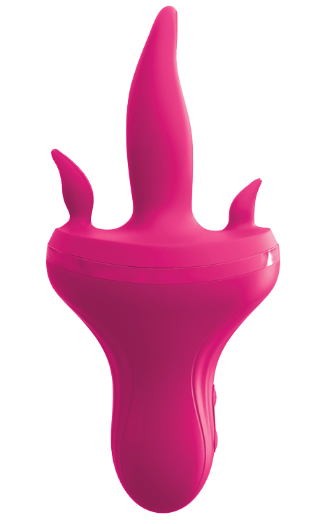 Pipedream Pink Trinity Pink ABS/PVC Silicone